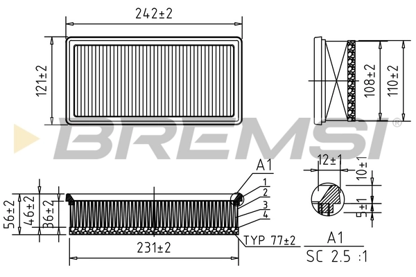 FA1067 Bremsi