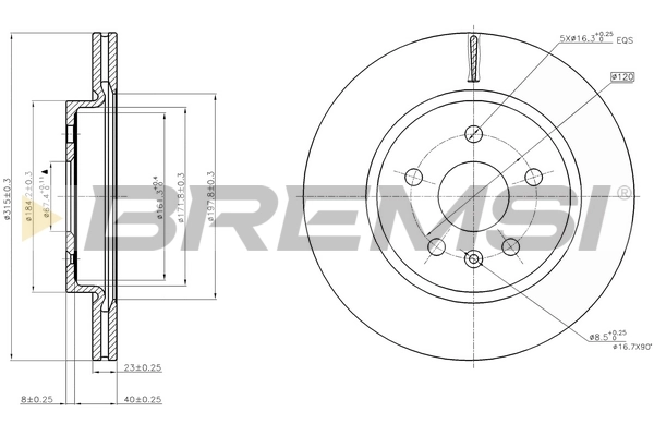 CD7805V Bremsi