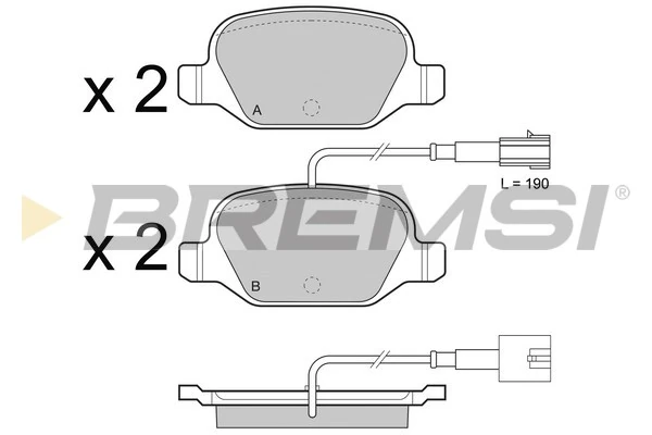 BP3489 Bremsi