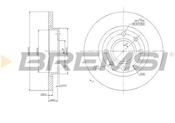 CD6995S Bremsi