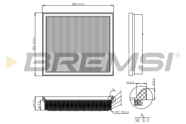 FA1181 Bremsi