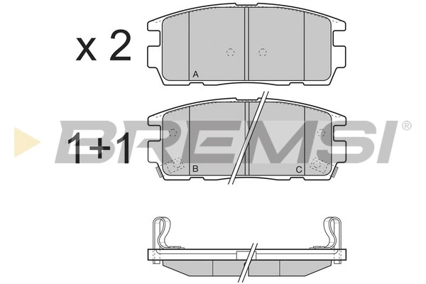 BP3304 Bremsi