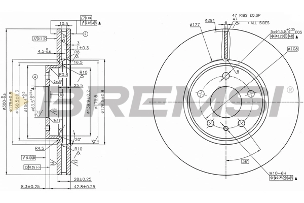 CD8337V Bremsi