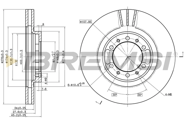 CD7109V Bremsi