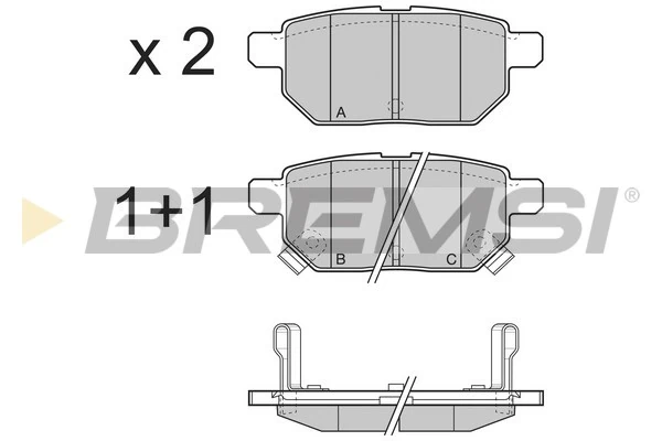 BP3322 Bremsi