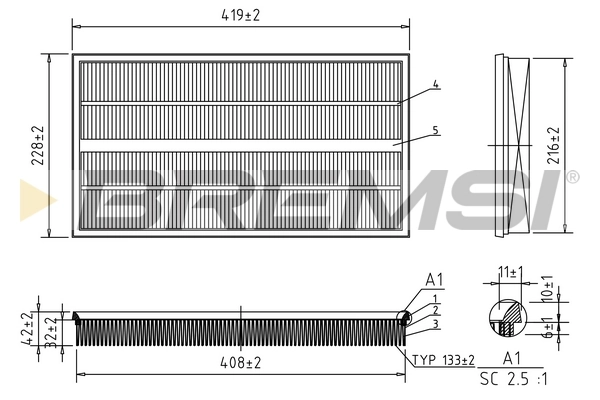 FA1245 Bremsi