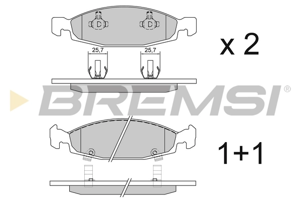 BP2865 Bremsi