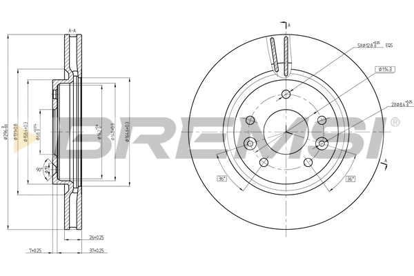 CD8466V Bremsi