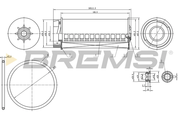 FE0334 Bremsi