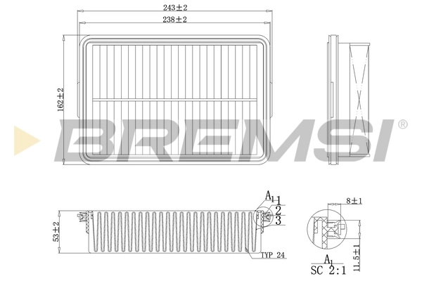 FA1092 Bremsi