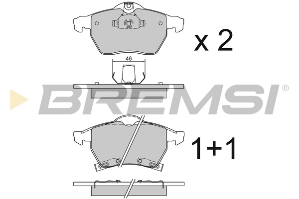 BP2813 Bremsi