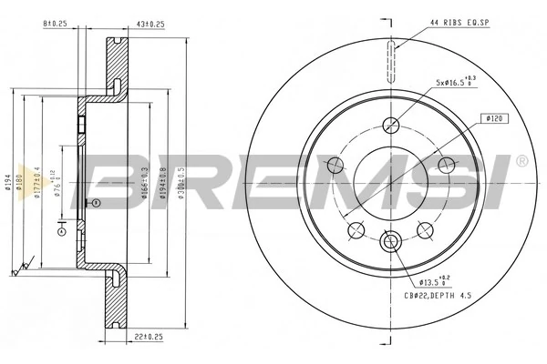 CD9105V Bremsi