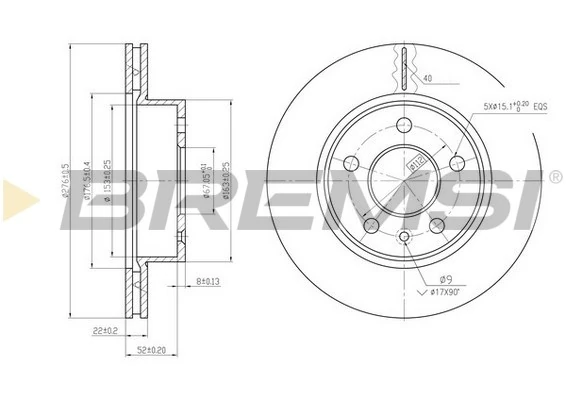 CD6860V Bremsi