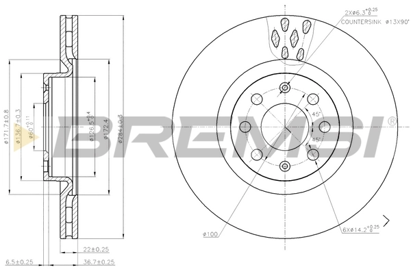 CD7804S Bremsi