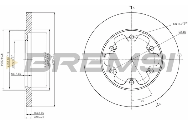 CD8485S Bremsi