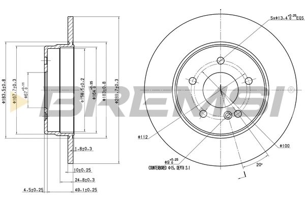 CD6963S Bremsi