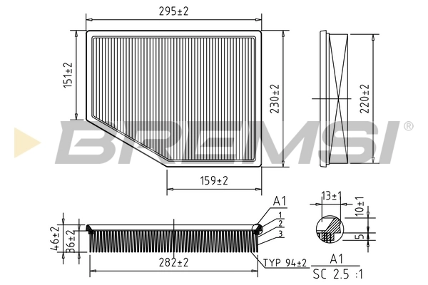 FA1570 Bremsi
