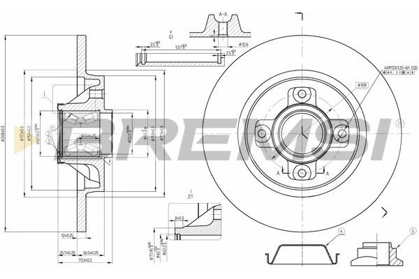 CD7735S Bremsi