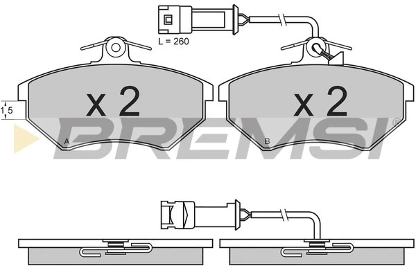 BP2643 Bremsi