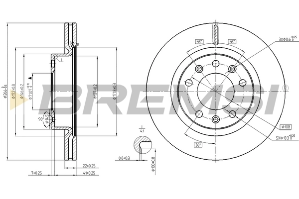 CD8413V Bremsi