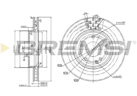 CD7135V Bremsi