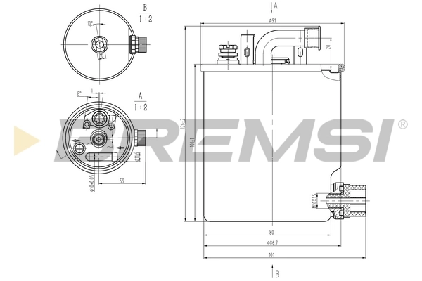 FE0836 Bremsi