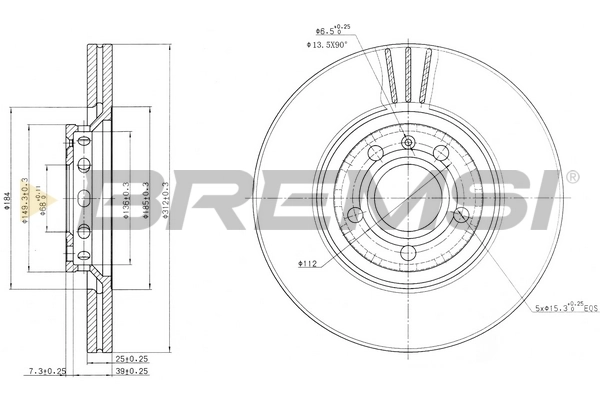 CD7156V Bremsi