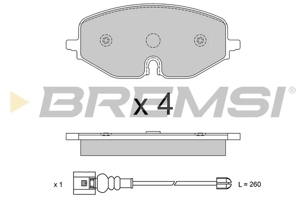 BP3987 Bremsi