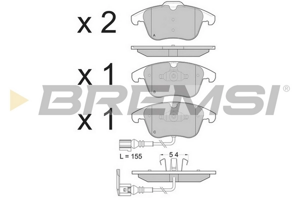 BP3394CE Bremsi