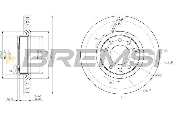 CD8405V Bremsi