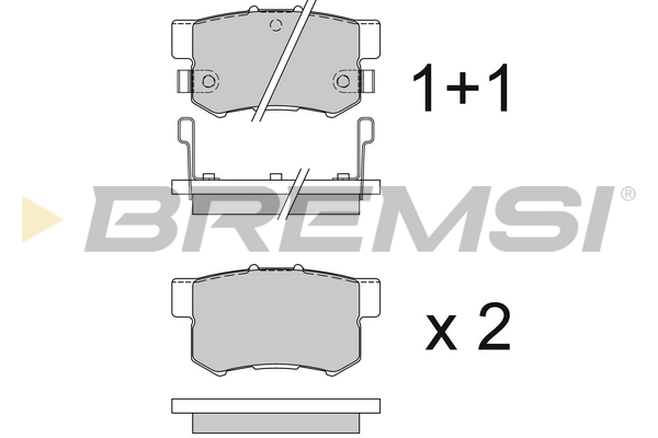 BP2544 Bremsi