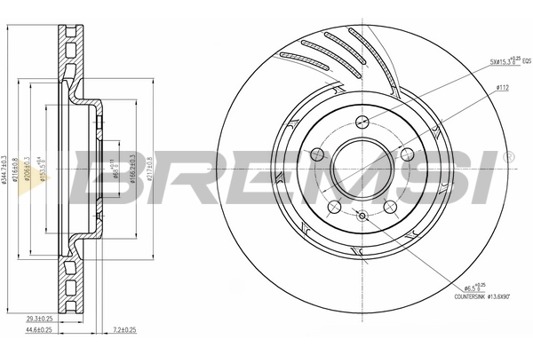CD7665V Bremsi