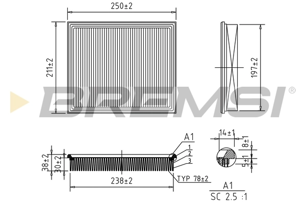 FA2075 Bremsi