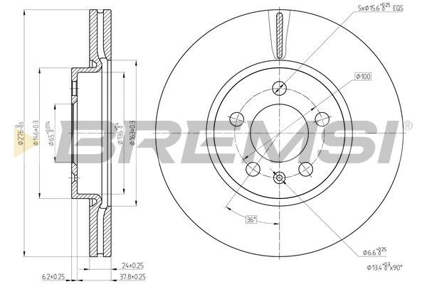 CD8664V Bremsi