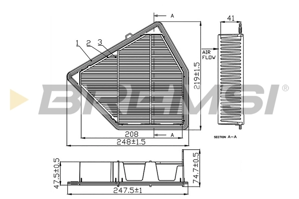 FA1076 Bremsi