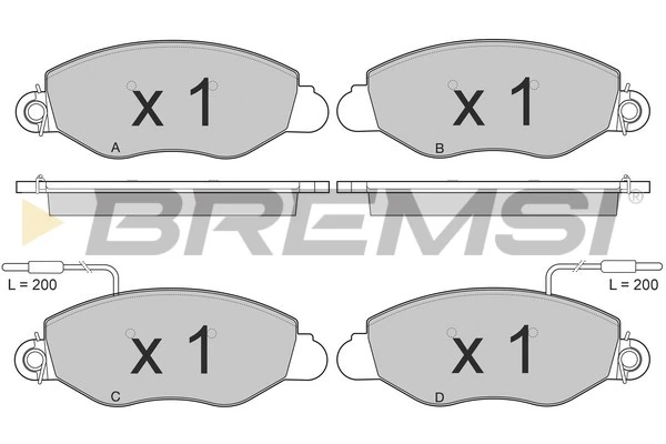 BP3016 Bremsi