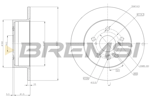 CD7980S Bremsi