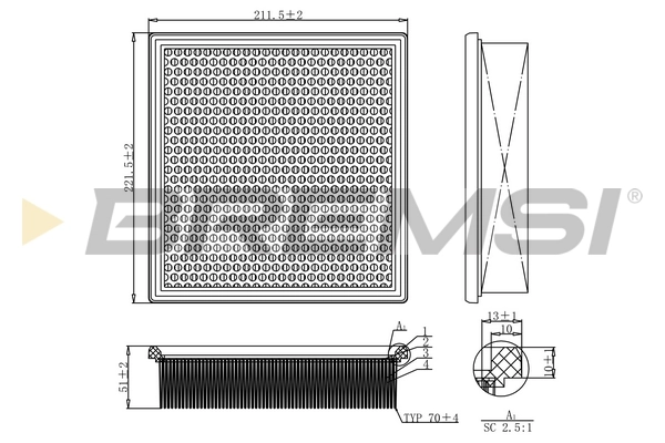 Comprar Filtro de aire 300