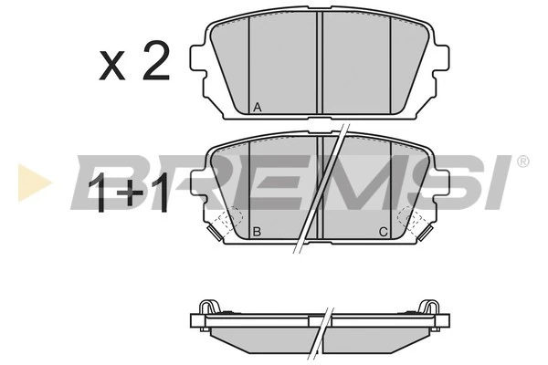 BP3359 Bremsi