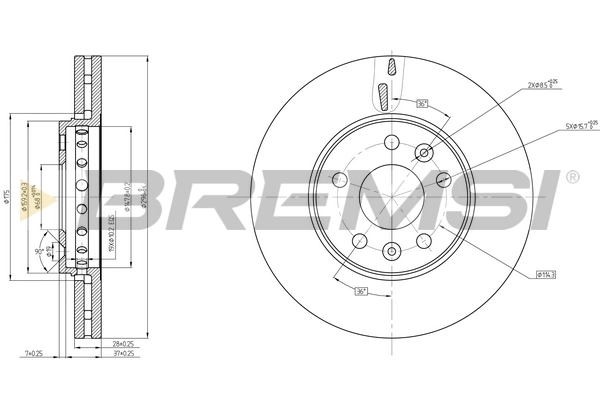 CD8507V Bremsi