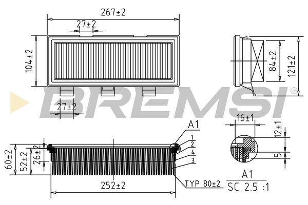 FA1352 Bremsi