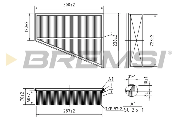 Comprar Filtro de aire Mondeo IV CA2