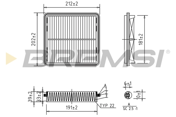 FA2238 Bremsi