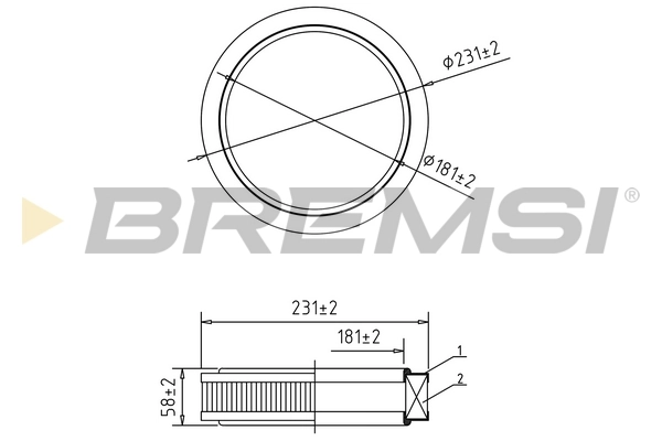 FA1059 Bremsi