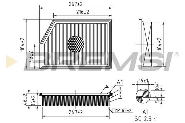 FA1086 Bremsi