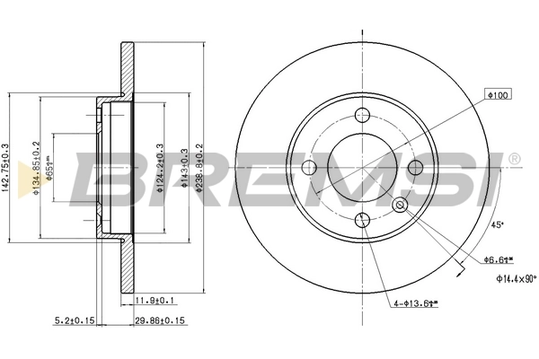 CD6103S Bremsi