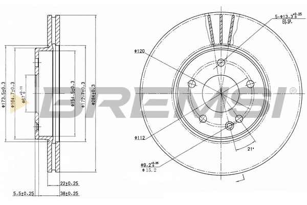 CD6588V Bremsi