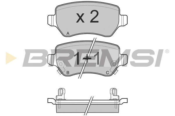 BP3027 Bremsi