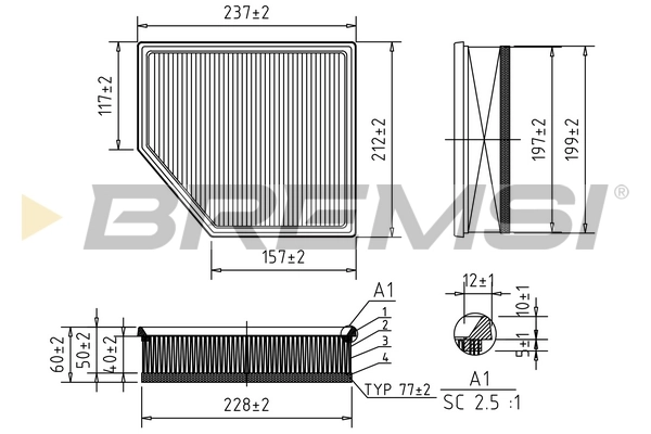 FA1036 Bremsi