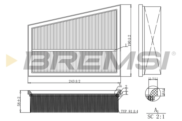 FA0580 Bremsi